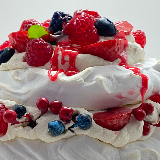 PRE-ORDER Double Pavlova with Mixed Berries