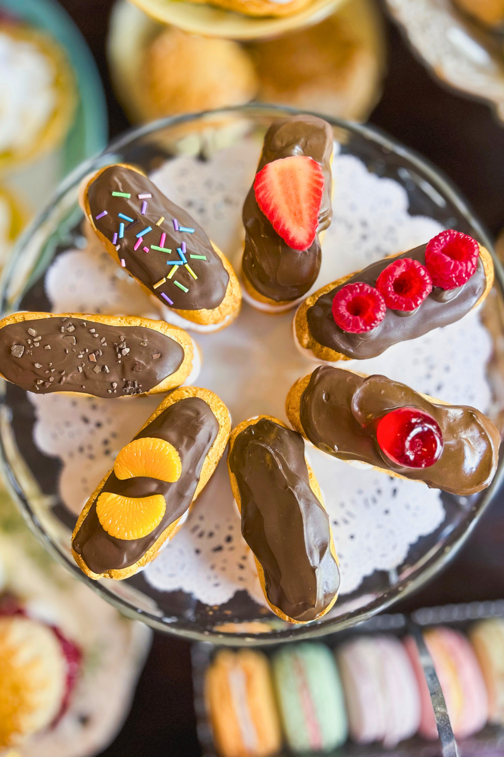 Mini Choc Éclairs