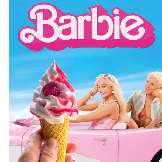 Barbie Movie Ice Cream Props