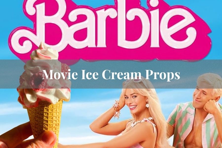 Barbie Movie Ice Cream Props