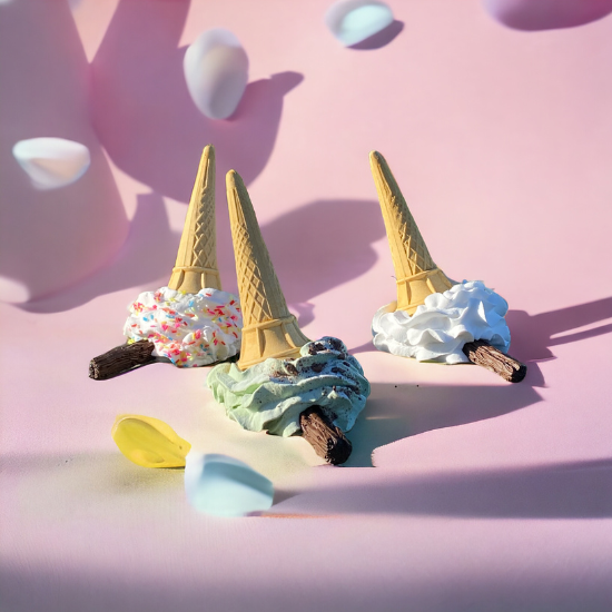 Dropped Cone with Flake