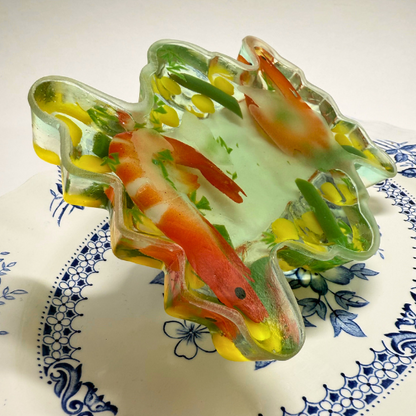 Asparagus and Prawn Savoury Aspic
