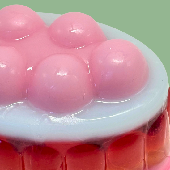 Retro Bobble Jelly - Raspberry