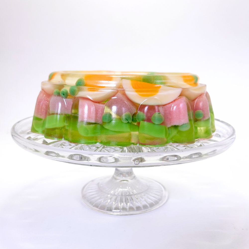 Oval Ham & Egg Aspic