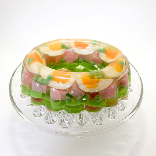 Oval Ham & Egg Aspic