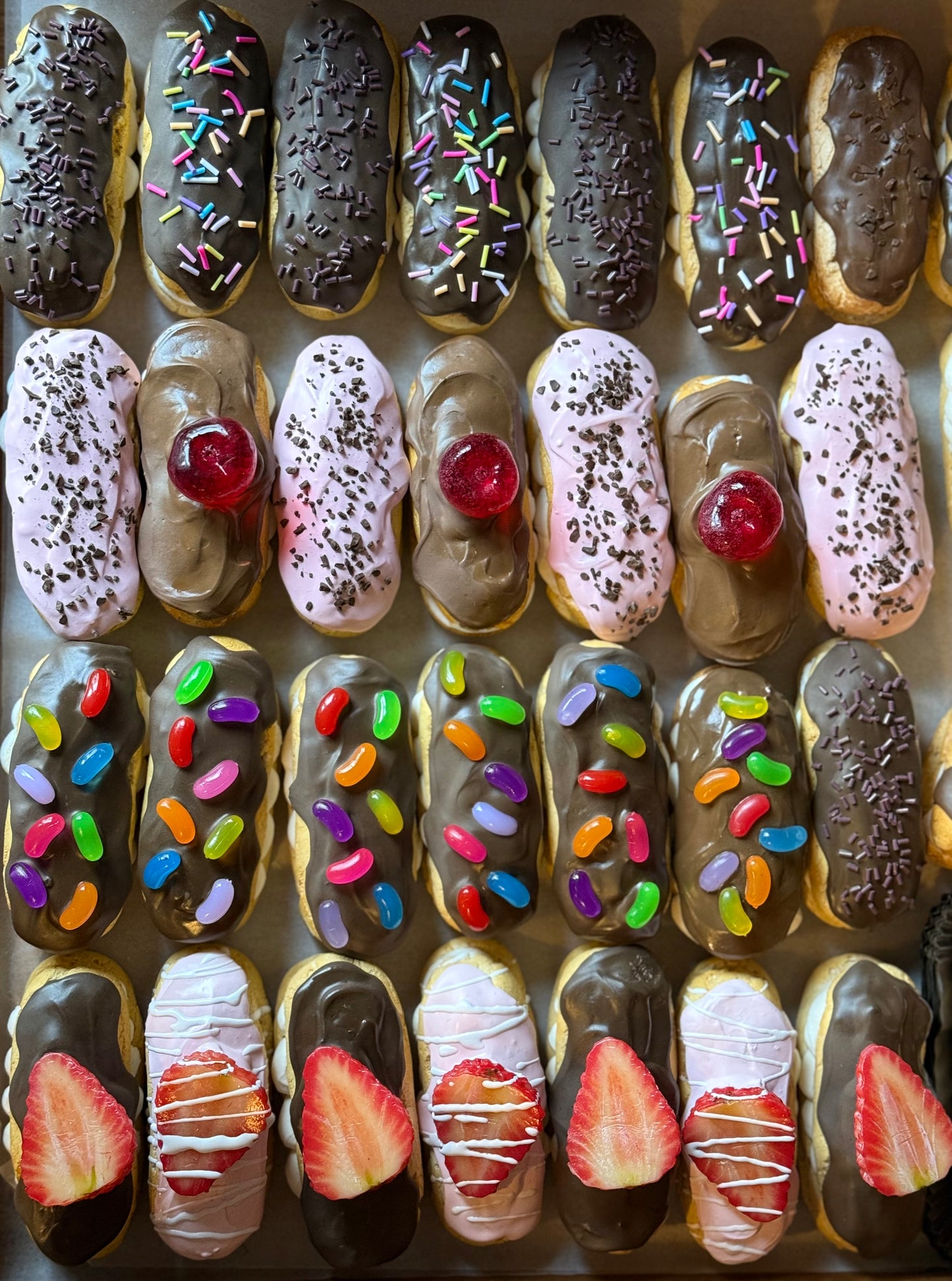 Mini Choc Éclairs