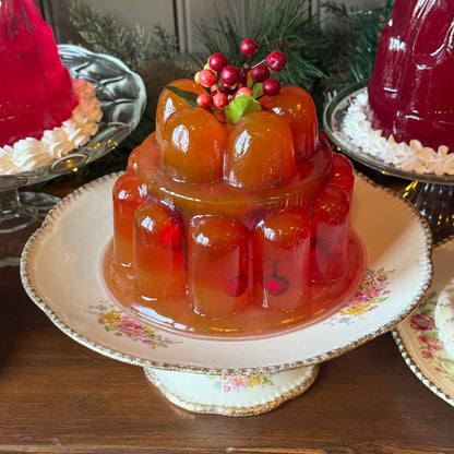 Tall Fluted Orange & Berry Jelly Delight