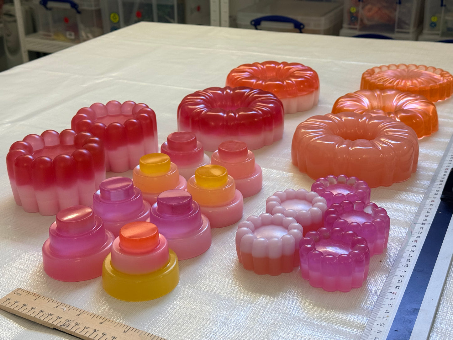 Curated Jelly Cake Sculpture Collection