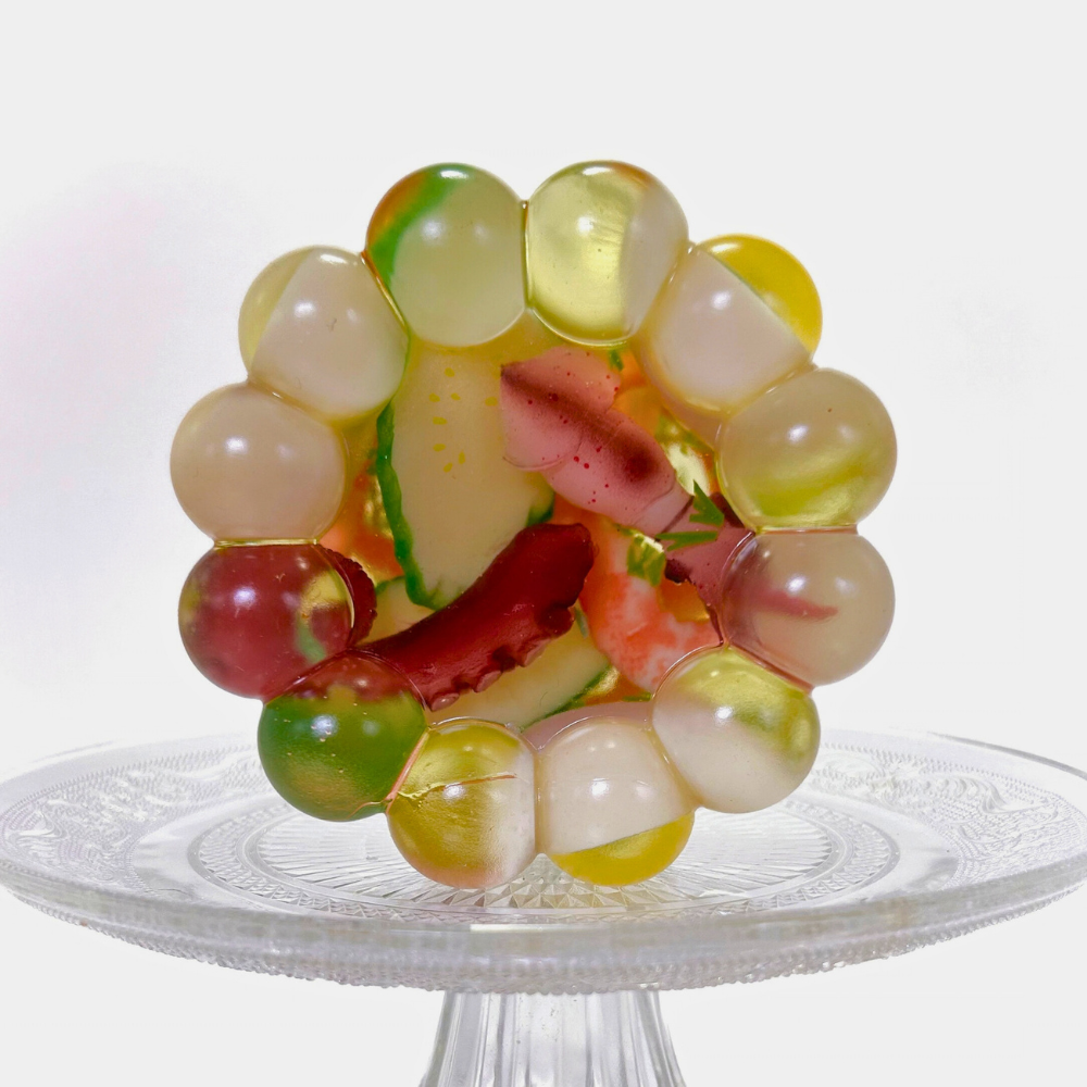 Octopus and Prawns Savoury Aspic