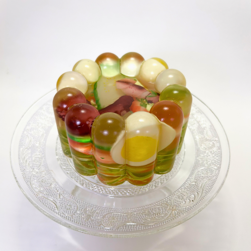 Octopus and Prawns Savoury Aspic