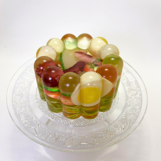 Octopus and Prawns Savoury Aspic