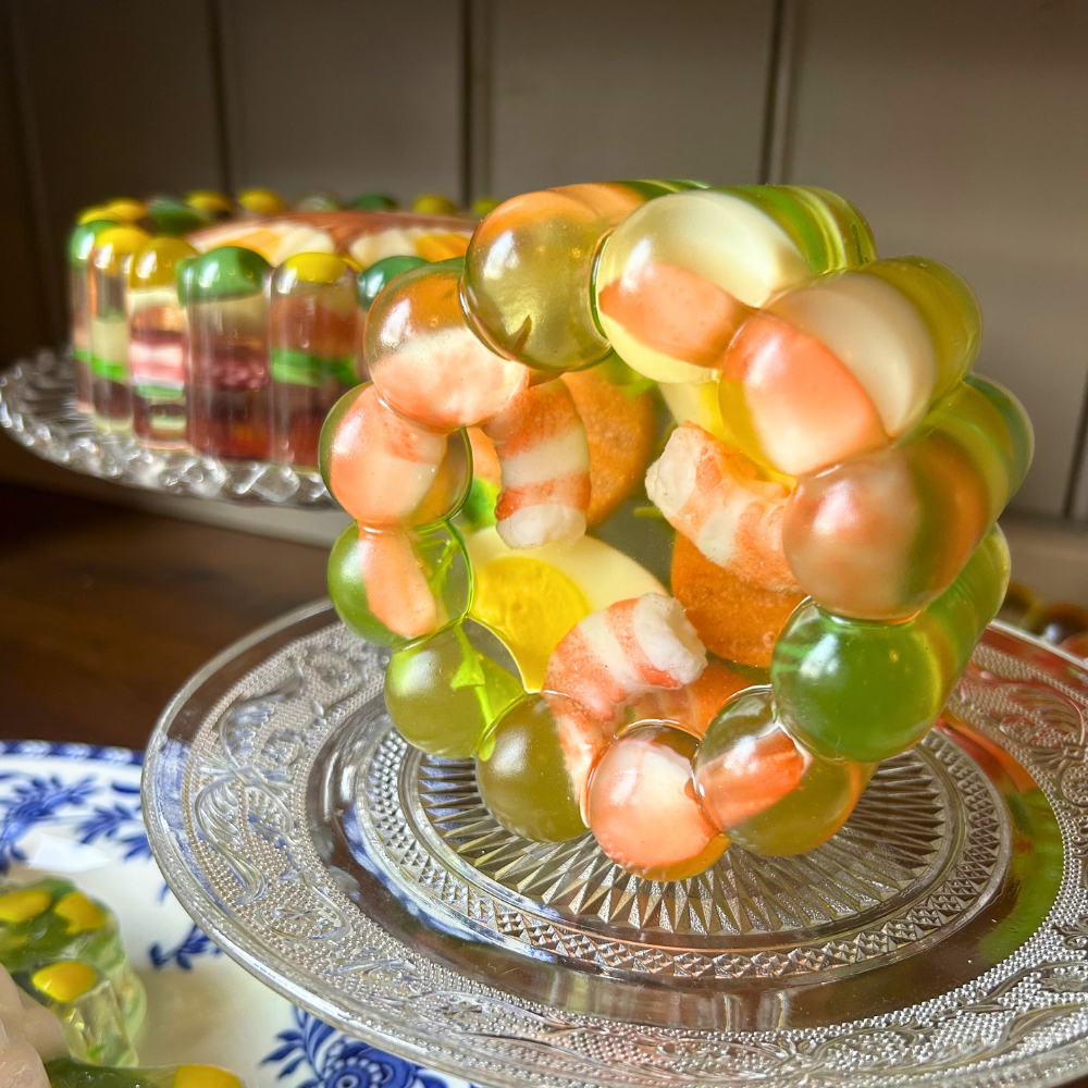 Prawn and Pasta Savoury Aspic