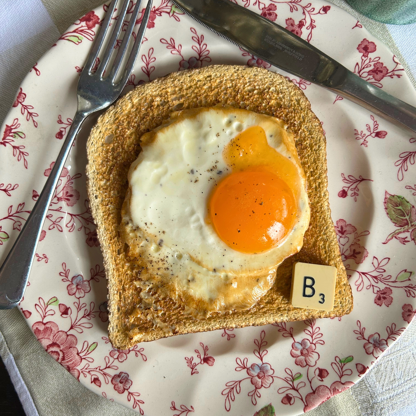 Fried Egg on Toast