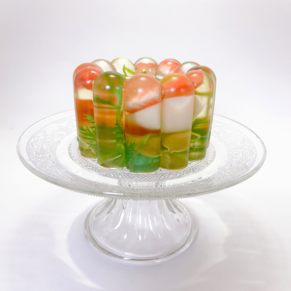 Prawn and Pasta Savoury Aspic