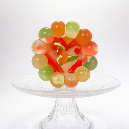 Heart Shape King Prawns Savoury Aspic