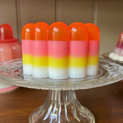 Pink, Red and Yellow Layered Jellies