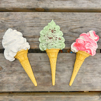 Flat Back Ice Cream Cones