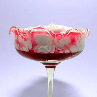 Strawberry Sauce, Cream Dessert