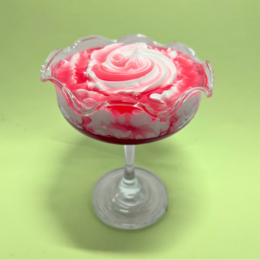 Strawberry Sauce, Cream Dessert