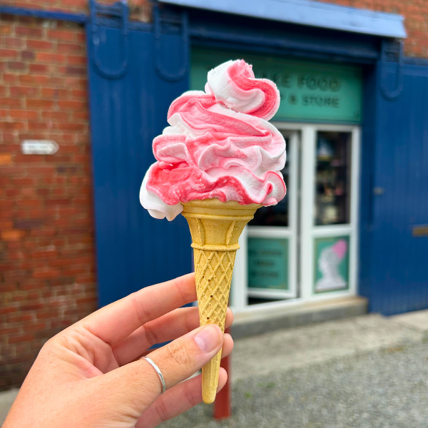 Flat Back Ice Cream Cones