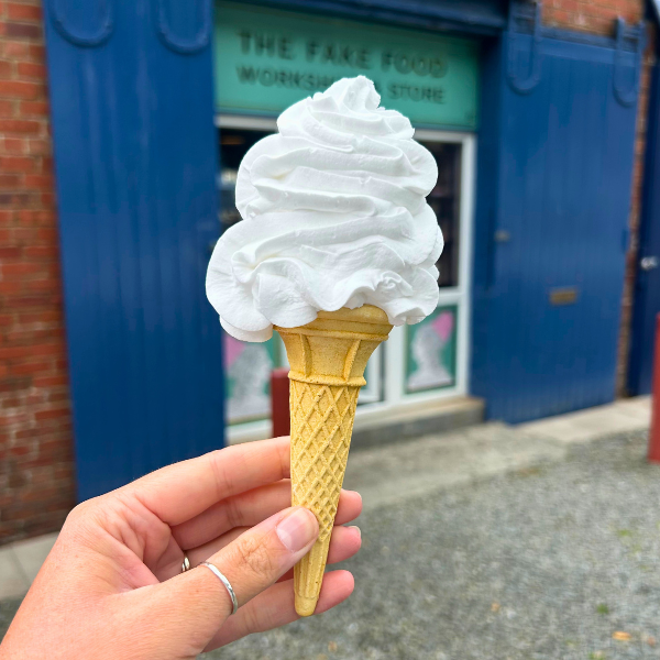 Flat Back Ice Cream Cones