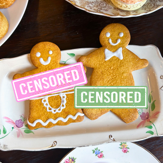 Naughty Gingerbread Biscuits